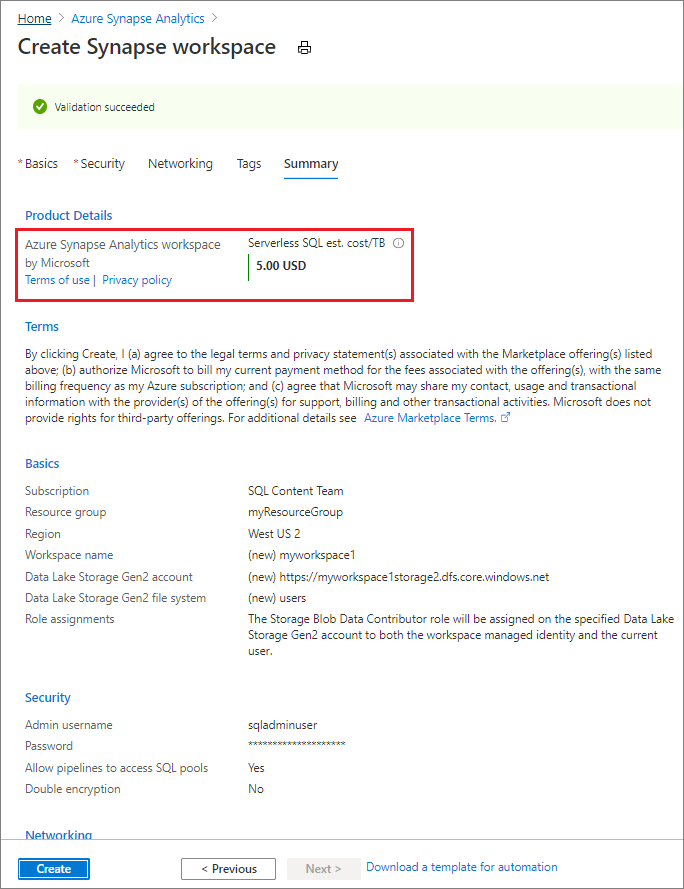 Estimating costs for Azure Synapse Analytics – Azure Data Engineering