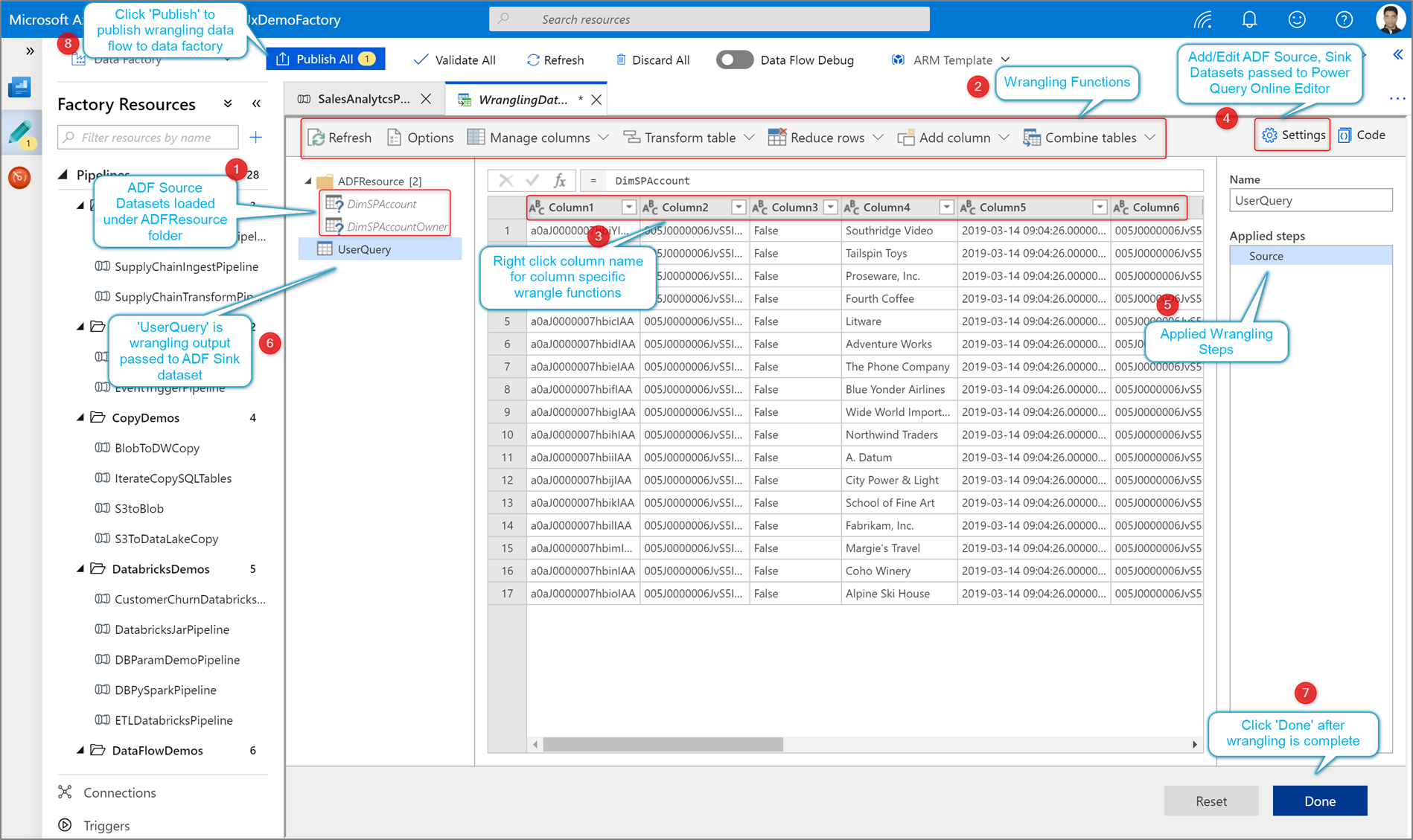 Power Query in Azure Data Factory – Azure Data Engineering
